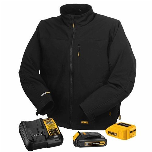 DEWALT DCHJ060C1-3XL 20V/12V MAX Black Heated Jacket Kit,...