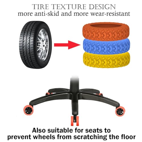 2024 New [Upgrade] Luggage Wheel Covers, 8Pcs Luggage Wheel Protector Covers, Luggage Compartment Wheel Protection Covers, Shock-Proof Anti-Slip Luggage Wheels Silent Protection Cover (8Pcs Purple)4