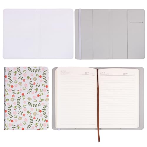 Carnet de notes A5 en cuir vierge pour vos réunions de travail