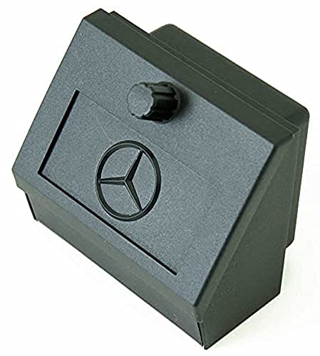 RollyToys Handschuhfach für Unimog (Zubehör für Kinderfahrzeuge, Staufach für Unimog, Farbe schwarz)