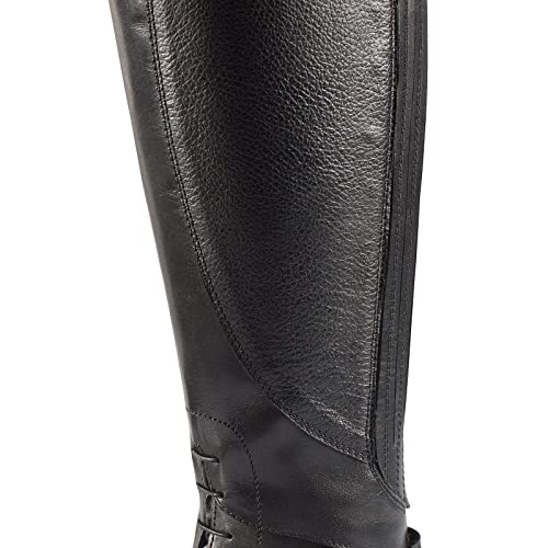 Foto von HORZE Damen Reitstiefel Winslow, Lederreitstiefel aus Wildleder, Echtleder-Reitstiefel, Schwarz, 37N
