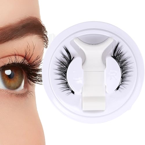 Pestañas Magnéticas - Juego de Pestañas Postizas Reutilizables | Pestañass sin pegamento, herramienta de ayuda de maquillaje segura y no irritante adecuada para viajes, salón de belleza, viajes de neg