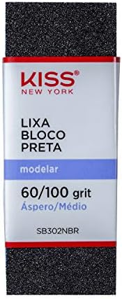 Kiss New York Bloco Preta - Lixa de Unha