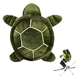 Hoemwarm Turtle Butt Pads for Skiing Skating, 43.31inch Large Size Cute Turtle Shape Protective Gear for Kids Adults Protection