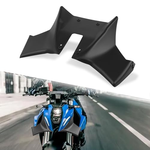 CHIFUN Front Spoiler Winglets Downforce Motorcycle Fairing Aerodynamic Beak Nose Cone Extension Cowl Replacement for Suzuki GSX-8S GSX8S GSX 8S 2023 2024 2025