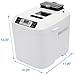 Rosewill Bread Maker Machine with Automatic Fruit and Nut Dispenser, Gluten-Free, 2 Lbs Capacity, Programmable, 12 Settings - RHBM-15001