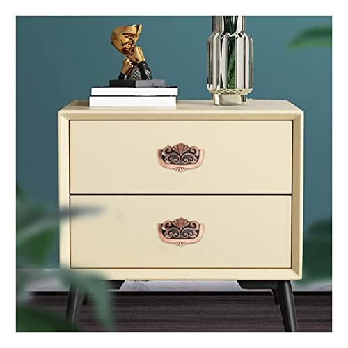Image of Sainath Zinc Alloy Copper Antique Finish Drawer Cabinet Kadi Kundi Knob Pull Handle Set, Pack of 4 PCs