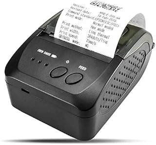 NETUM Wireless Bluetooth Receipt Thermal Printer (UK Plug), Portable Personal Bill Printer 2 Inches 58mm Mini USB POS Printer for Restaurant Sales Retail Compatible with Android/PC/Windows/Linux