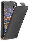 mumbi PREMIUM Etui � clapet pour Microsoft Lumia 550 - �tui de protection � rabat Flip Style noir