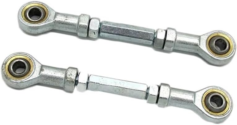 2pcs 8mm Steering Tie Rod Kit Ball Joint Fit For 49cc Electric Mini Kids ATV Go Kart Buggy Quad Bike Parts Total 150mm