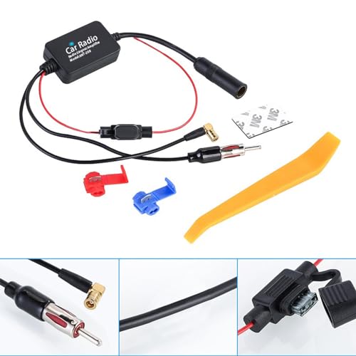 DAB Antennenverstärker Newth für DAB Plus Antenne und Splitter
