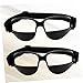 Toddmomy 2pcs Basketball Training Glasses Anti-Low Head Sports Goggles for Improved and Ball Handling Fit Soft Comfort Black