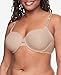Warner's Women's Blissful Benefits Underarm-Smoothing Comfort Underwire Lightly Lined T-Shirt Bra RA3561W, Toasted Almond, 38C