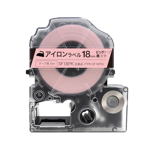 �L���O�W�� �p �e�v�� PRO 18mm �s���N ������ SF18PK �A�C�������x�� �݊��i | KING JIM SR-GL1/2 SR-MK1 SR-R560/680/980 SR-RK2 SR45/55/150/170/250/330/370/53