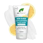 Dr Organic Skin Clear Face Wash, Cleansing, For Acne & Clear Skin, Salicylic Acid, Oily, Problem Skin, Natural, Vegan, Cruelty-Free, Paraben & SLS-Free, Recycled & Recyclable, Organic, 125ml