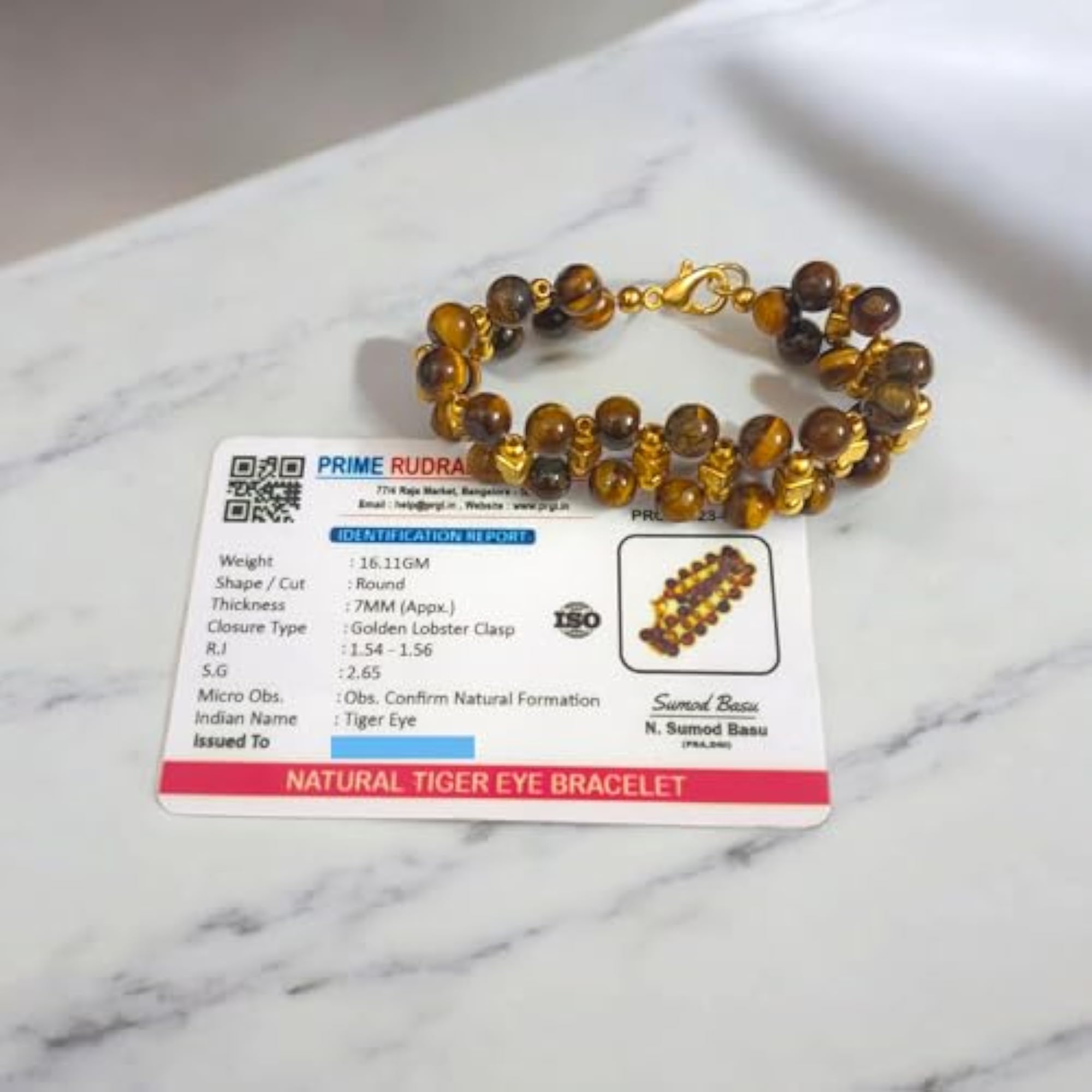 Natural Tiger Eye Bracelet for Strength and Confidence