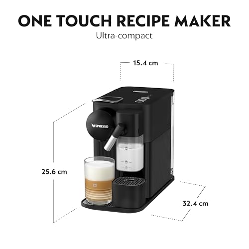 De'Longhi Lattissima One Evo Automatic Coffee Maker, Single-Serve Capsule Coffee Machine, Automatic frothed milk, Cappuccino and Latte, 1450W, Black - Image 4