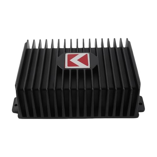 ZJchao Amplificateur de puissance Audio de voiture, véhicule 4 canaux 80WX4, processeur de son numérique classe A/B, mise à niveau du lecteur
