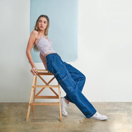 Wax Jean - Hammer Loop Cargo Jeans - 903434