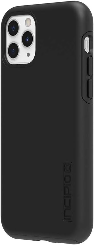 DualPro Dual Layer Case for Apple iPhone 11 Pro with Flexible Shock-Absorbing Drop-Protection - Black