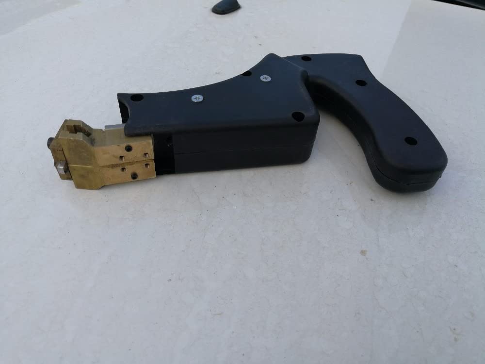 W kształcie noża noża Ostrza opona reto do gue, gumowa maszyna do cięcia zapasowa, miedziana głowa gorąca ręczna ręka ręczna (Color : Handle)