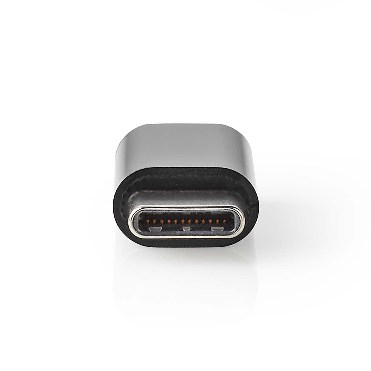 Nedis USB Adapter USB 2.0 USB-CT Male USB Micro-B Female 480 Mbps Nickel Plated Black Polybag Usb C N 22703091