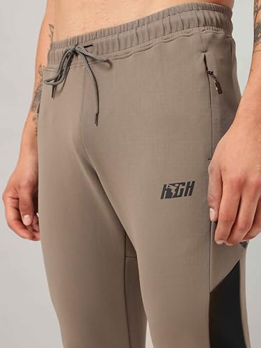 Image of TECHNOSPORT Men Mid Rise Slim Fit Active Running Track Pant - (MPOR95-123-P) Pack of 1