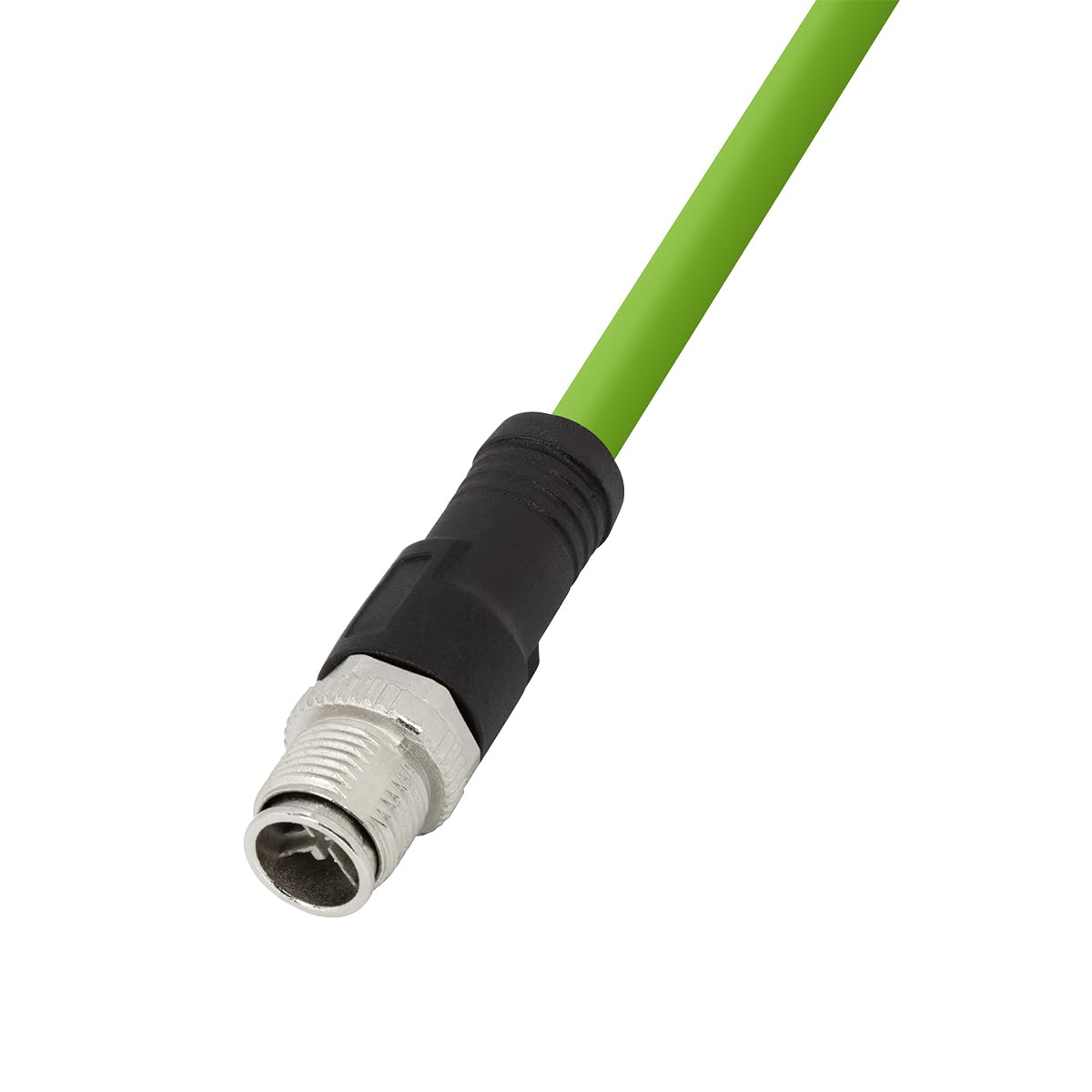 Logilink CQM115S – M12 CAT6A Câble patch industriel PUR, M12 X codé vers RJ45, 20 m