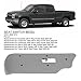Car Switch Panel, 88941674 Front Left Driver Side Seat Switch Trim Bezel Panel Seat Switch Panel Front Driver Side Anti Aging Seat Switch Bezel for Pickup