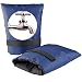 Cherodada 7" x 8.7" Large Outdoor Faucet Covers for Winter Freeze Protection Insulated Reusable Faucet Socks, Set of 2 (Deep Blue)