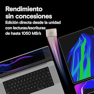 Crucial X9 Pro per Mac SSD 2TB Esterno SSD Portatile, fino a 1050 MB/s in lettura e scrittura, Adatto a Mac, Resistenza ad Acqua e Polvere (IP55), USB-C 3.2 - CT2000X9PROMACSSD9B02