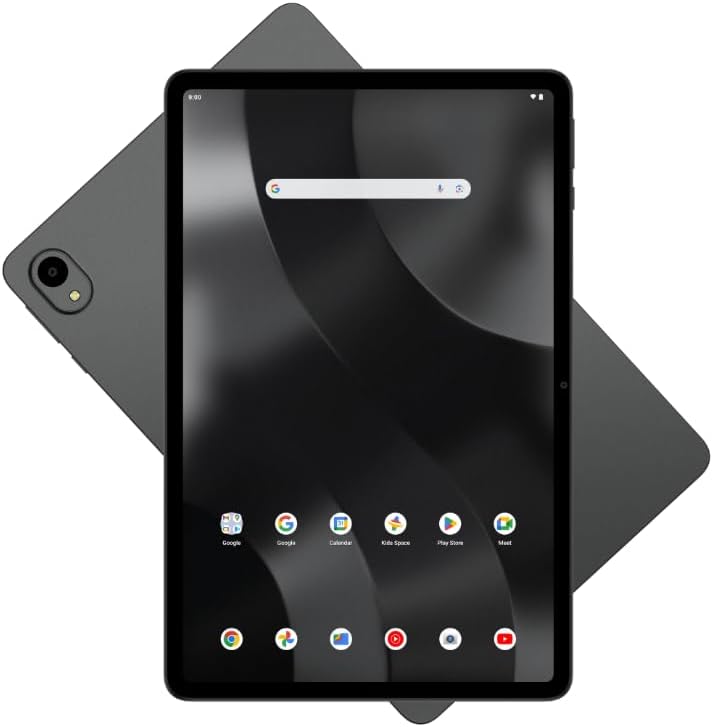 onn. 12.1" Tablet Pro, 128GB, (2024 Model), 15-Hour Battery, 6GB RAM, 2560 x 1600 WiFi Android Tablet, Grey (Renewed)