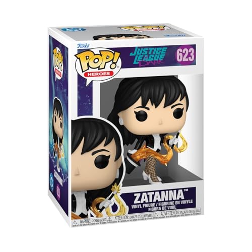 Funko Pop! Heroes: Justice League Dark - Zatanna - Figurine en Vinyle de Collection - Idée Cadeau - Produit Officiel - Jouets pour Enfants et Adultes - Figurine modèle pour collectionneurs