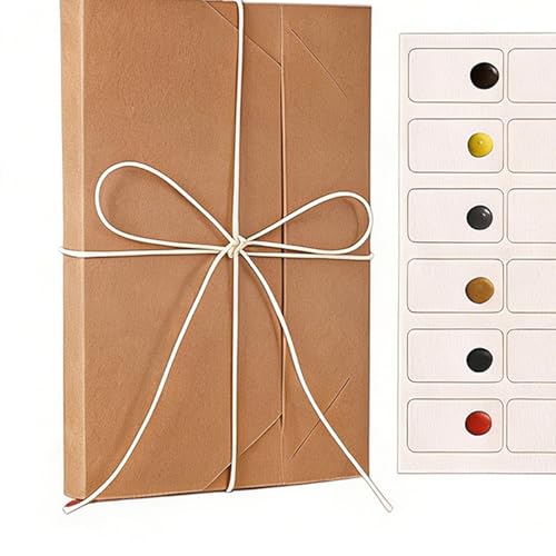 Set de pintura para viajes ultra compacto con bloc resistente para acuarelistas 6