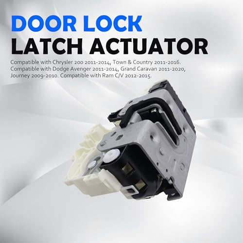 Image of HiSport Door Lock Actuator 931099 Compatible with Chrysler 200 2011-2014, Town & Country 2011-2016 & Dodge Avenger 2011-2014, Grand Caravan 2011-2020, Journey 2009-2010 & Ram C /V 2012-2015