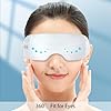 Eyerelis Steam Therapy-Mode Eye Steam Mask for Dry Relief & Puffiness Reduction | Hot/Cold Therapy with Adjustable 3D Design | Dark Circle & Eye Relaxation Mask for Screen Users (Color-1)