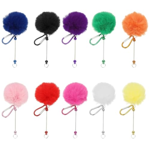 con Hebilla Escalada con Cuentas para Mujer, Ideal para Hacer Tú Mismo, con Flocado, para Exteriores, Pequeñas Herramientas, Artículos Deportivos y de Ocio, 10 Unidades.