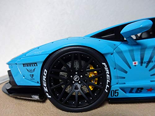 Amazon.co.jp: 世界40台限定 LB特注 1/18ランボルギーニ アヴェン