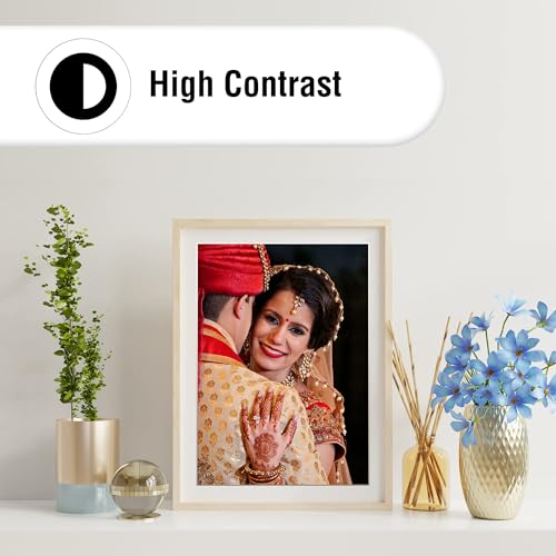 Image of VMS Professional 220 GSM A4 Double Side Glossy Photo Paper - Waterproof, Pack of 2 x 20 sheets, Compatible with all Inkjet Printers