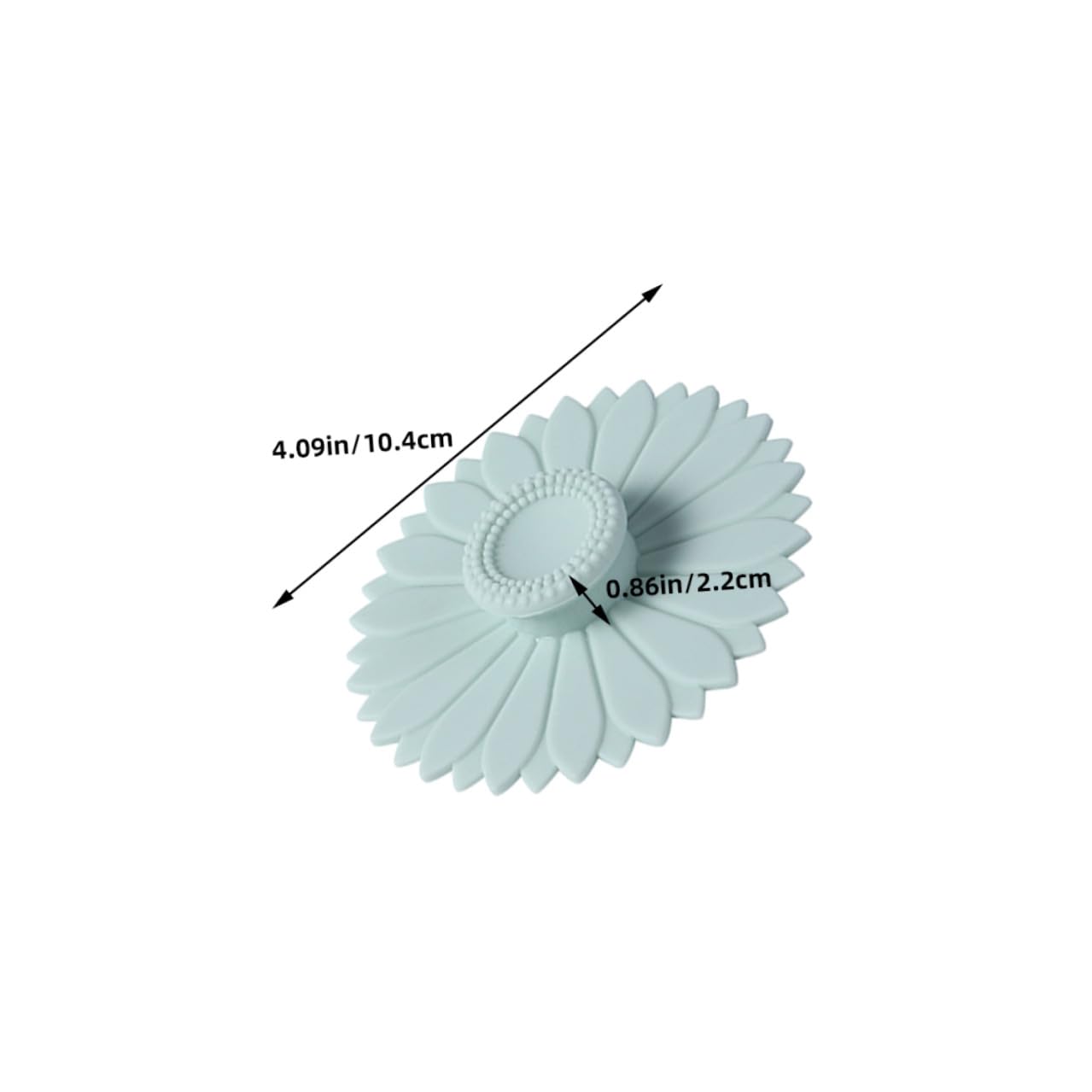 Gatuida Set di 12 Coperchi per Tazze in Silicone Design a Petali di Girasole, Copertura Antipolvere Versatile per Tazze in Ceramica e Mug da Caffè, Facili da Pulire e Resistenti al Calore