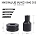 34-Piece Hydraulic Punching Round die Set, Durable and Versatile Metalworking Tools for CH-70 Hydraulic Punching Machine