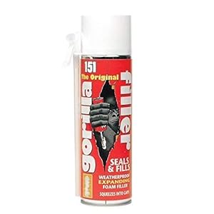 GORILLA FILLER WEATHERPROOF EXPANDING FOAM FILLER