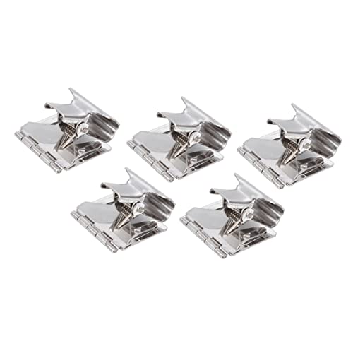 NUOBESTY Supermarket Tag Clips 5 Pack Chalkboard Sign Clip Tag Holders for Retail Exhibition Advertising Displays