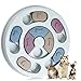 Jouet Educatif pour Chien, Femicgal Jouet Interactif pour Chien, Ralentissez à Manger des Jouets de Chien, Jouet de Distributeur de Nourriture pour Chien pour l’entraînement du QI du Chiots(Round)