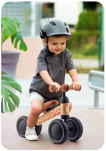 Bicicleta infantil y andador para niños de 1 año ligero con protección de impacto Ricokids 7