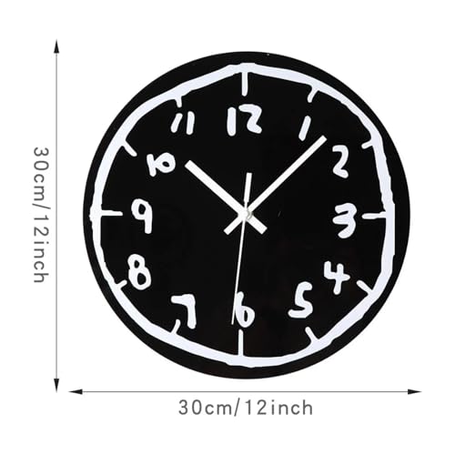 Horloge murale pour salon silencieuse sans tic-tac pour retrouver le calme - 8