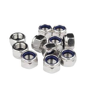 Ozxwl OZXWL Selbstsichernde Kontermutter 5PCS