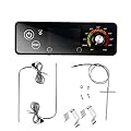 MOOTVGOO Digital Thermostat Controller Kit Replacement for Pit BOSS, with Meat Temperature Probes, RTD Temperature Probe Sensor, Stainless Steel Grill Clips
