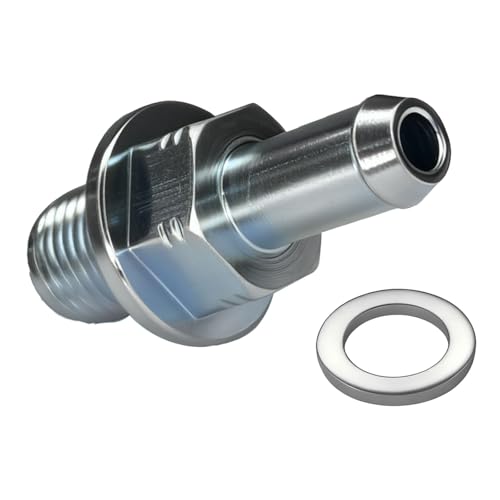 SWQS PCV Valve, PCV Valve with Gasket Kit Replacement OEM 045-0357 17130-PND-A01 17130RBBA0, Automotive Positive Crankcase Ventilation Valve for Honda CRV Accord Element Civic Acura ILX RSX NSX