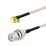 MCX to F Type TV Antenna Adapter Cable 30cm for Ceton InfiniTV 4 InfiniTV 6 Card USA Shipping